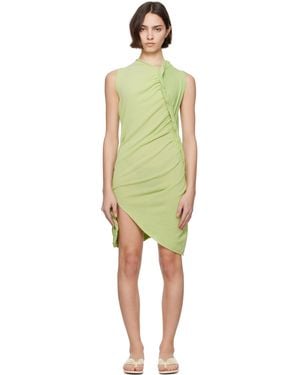 Issey Miyake Beanstalk Minidress - Black