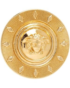Versace Medusa Brooch - Metallic