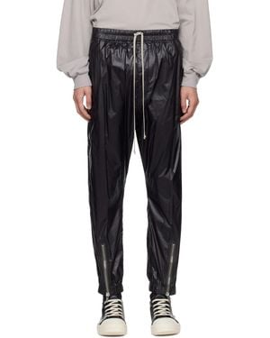 Rick Owens Temple Tecuatl Track Trousers - Black