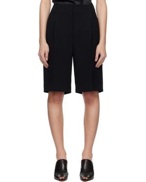 KHAITE Laden Shorts - Black