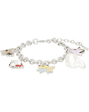 we11done Monster Charms Bracelet - Black