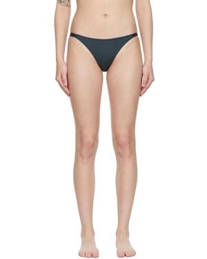 Asceno Navy Biarritz Bikini Bottoms - Multicolour