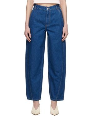 Maison Kitsuné Tapered Jeans - Blue