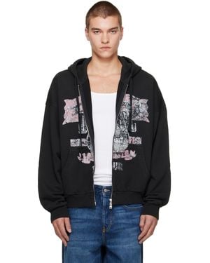 DIESEL Will-Zip Hoodie - Black