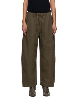 Entire studios Khaki Loft Trousers - Black