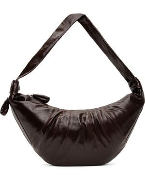 Lemaire Large Croissant Bag - Brown