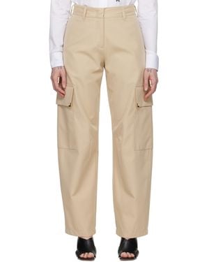 Palm Angels Pocket Trousers - Natural