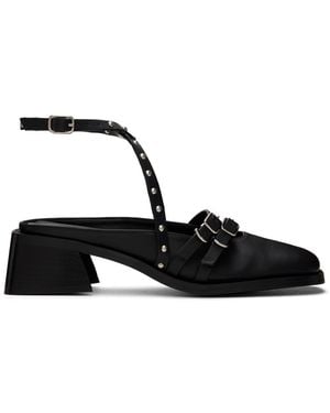 Justine Clenquet Eli Heels - Black