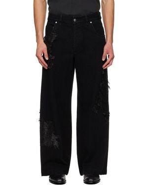Song For The Mute Tkl Edition Faded Jeans - Black