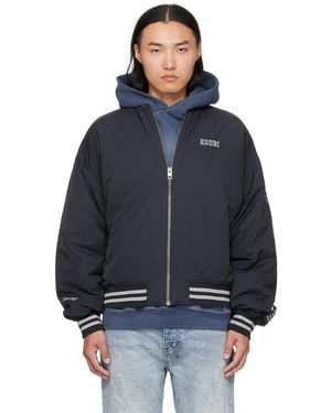 Ksubi Ma-1 Bomber Jacket - Blue