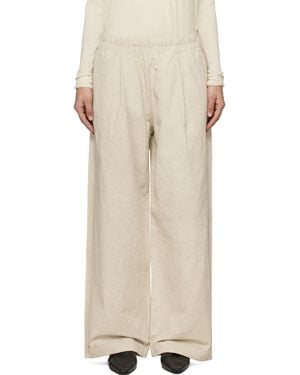 Lauren Manoogian Tall Pants - Natural