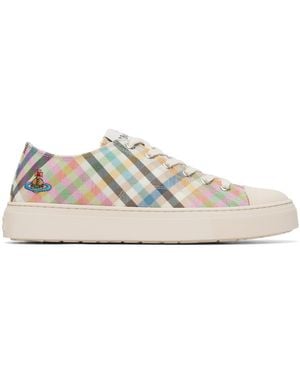 Vivienne Westwood Low Top Plimsoll Trainers - White