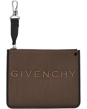 Givenchy Cargo Pouch - Brown