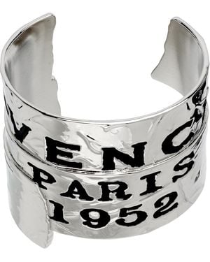 Givenchy Tape' Cuff Bracelet - Metallic