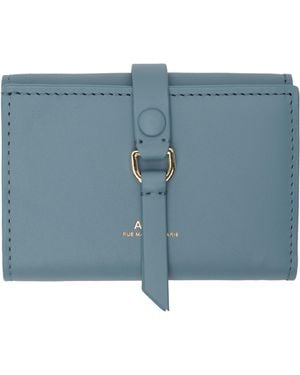 A.P.C. Noa Trifold Wallet - Blue