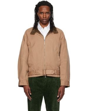SOSHIOTSUKI Paraffin Reversible Blouson Jacket - Green