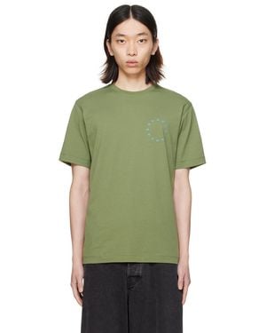 Etudes Studio Khaki Wonder Europa T-Shirt - Green