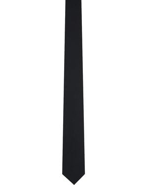 Louis-Gabriel Nouchi Virgin Wool Tie - Black