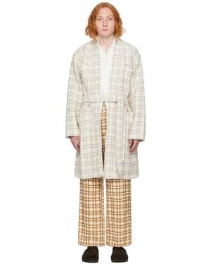 young n sang Serene Rural Landscapes Coat - Natural