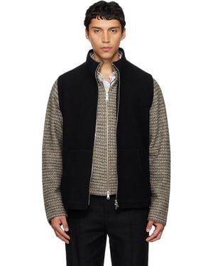 Rier Full Zip Vest - Black