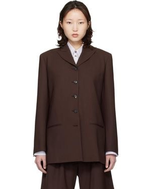Cordera Tailored Blazer - Brown