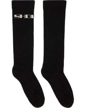 Rick Owens Tower 'Drkshdw' Socks - Black