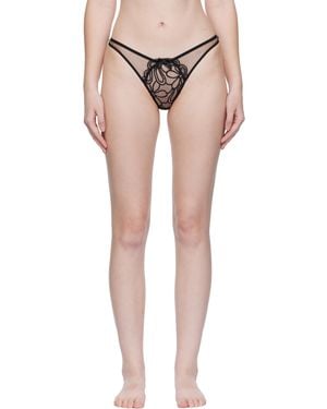 Agent Provocateur Tanga Nelle Noir - Multicolore