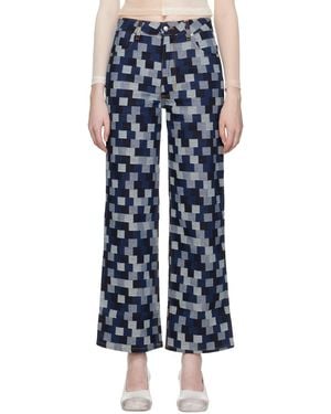 Eckhaus Latta Ssense Exclusive Jeans - Black