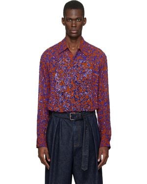 Dries Van Noten Floral Shirt - Red