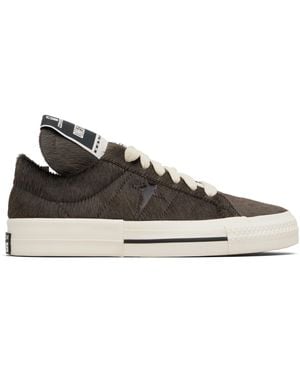 Rick Owens Converse Edition Onestr Sneakers - Black