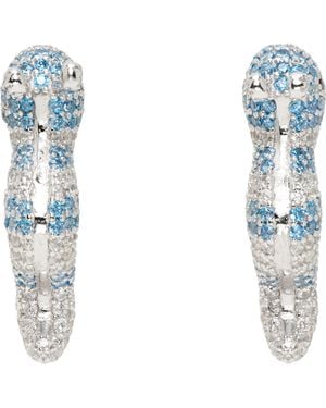 Collina Strada Slug Earrings - Blue