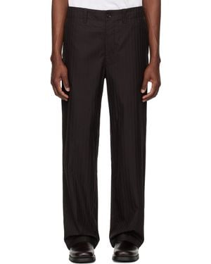 Lacoste Twill Trousers - Black