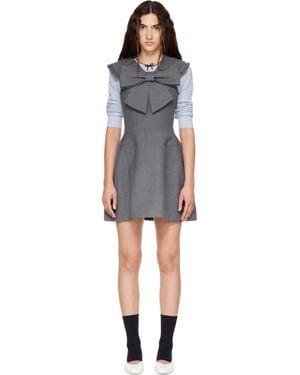 ShuShu/Tong Big Bow Minidress - Blue