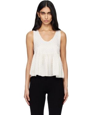 Chloé Silk Tank Top - Black