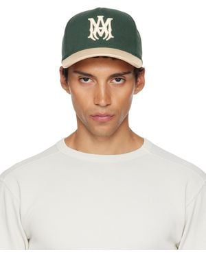 Amiri Two Tone Canvas Cap - Green
