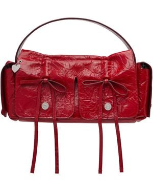 Acne Studios Multipocket Bag - Red