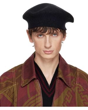 Vivienne Westwood Embroidered Logo Beret - Brown