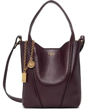 Chloé Small Spin Tote - Purple
