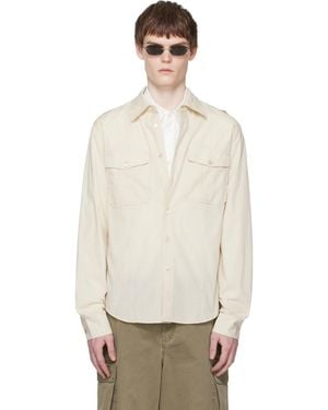 Our Legacy Off- Lean Shirt - Multicolour