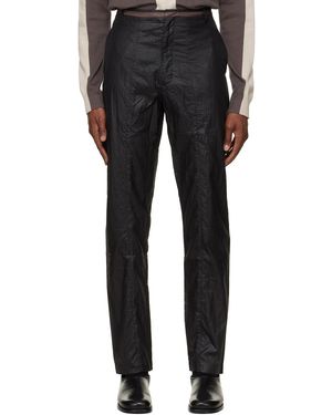 Kiko Kostadinov Hertel Slim Trousers - Black