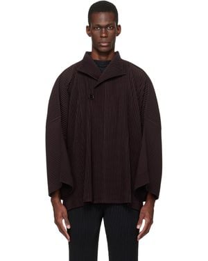 Homme Plissé Issey Miyake Wear Or Wrap Jacket - Black
