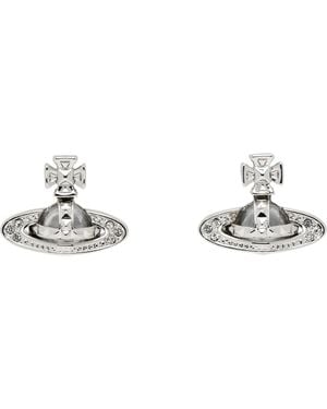 Vivienne Westwood Pina Bas Relief Earrings - Black