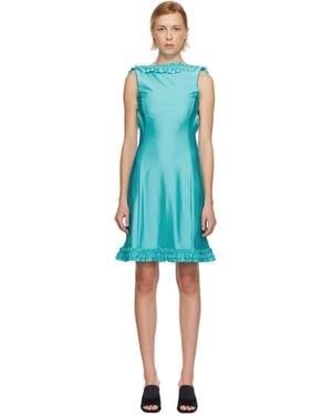Sandy Liang Prim Midi Dress - Blue