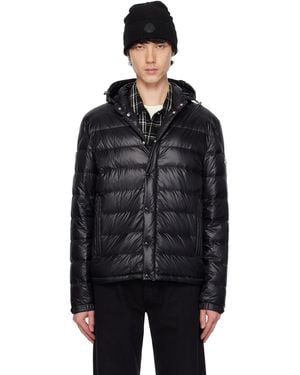 Moncler Gliere Hooded Short Down Jacket - Black