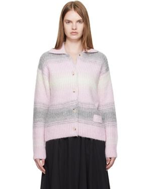 KENZO Paris Speed Stripe' Cardigan - Pink