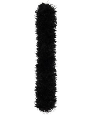 Anna Sui Faux-Fur Scarf - Black