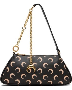 Marine Serre Moon Canvas Core Bag - Black