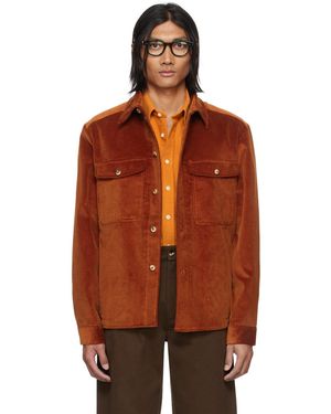 De Bonne Facture Button Shirt - Orange