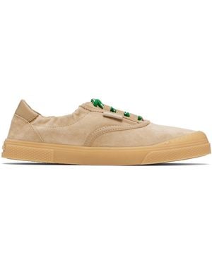 Moncler Vera Leisure Low Top Trainers - Natural