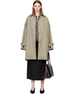 TOTEME Car Trench Coat - Natural
